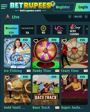 BetRupees App